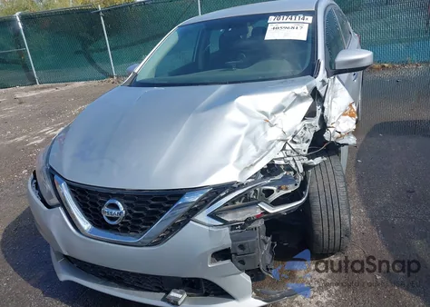 2019 Nissan Sentra S из США, поврежденный, VIN 3N1AB7APXKY360147